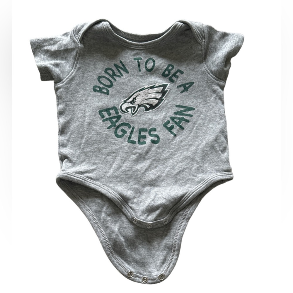 3 FOR $20 NFL 3-6M “Born To Be A Eagles Fan” Onesie